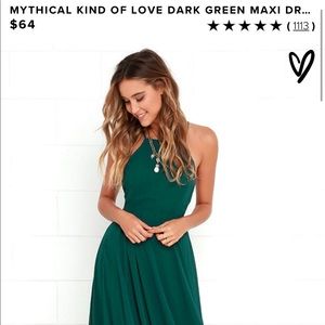 Mythical kind of love maxi dress